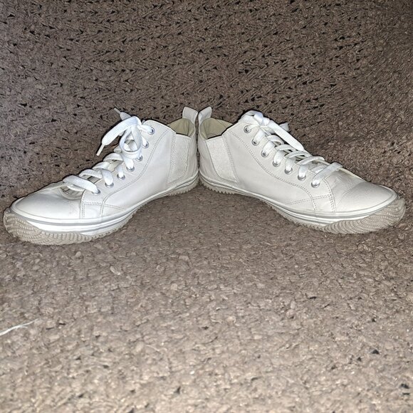 SPINGLE MOVE-SPM-442 Gore-Off White Kangaroo Leather-Sz L-Women 9.5/Men 8.5-NM - Picture 4 of 9